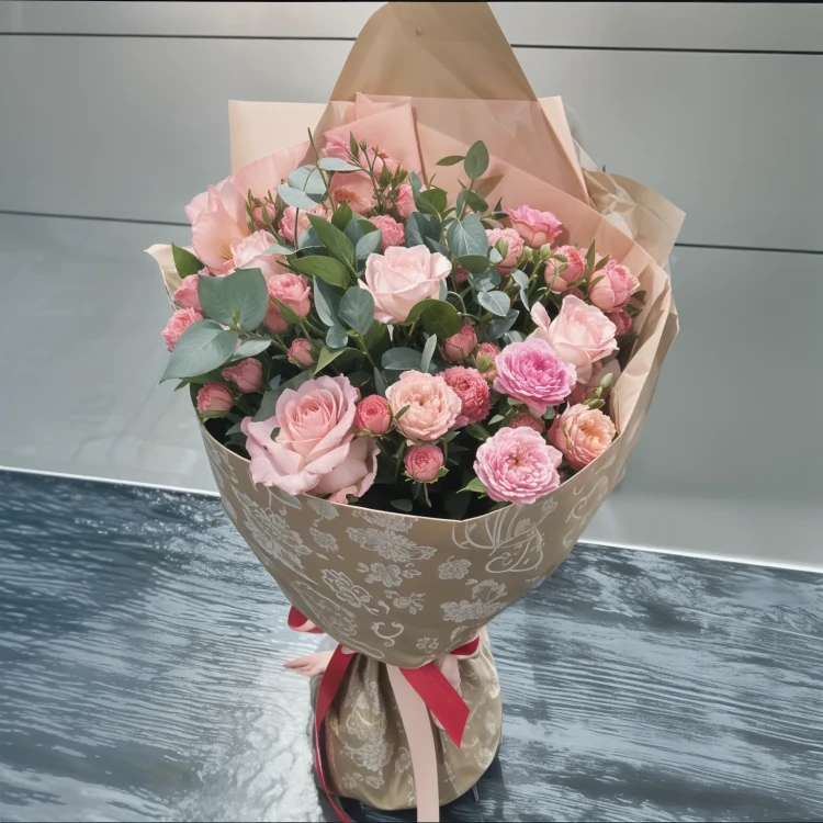 Букет Розовая россыпь